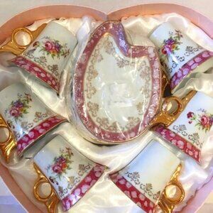 Imperial Porcelain  drink set 💝 stamped